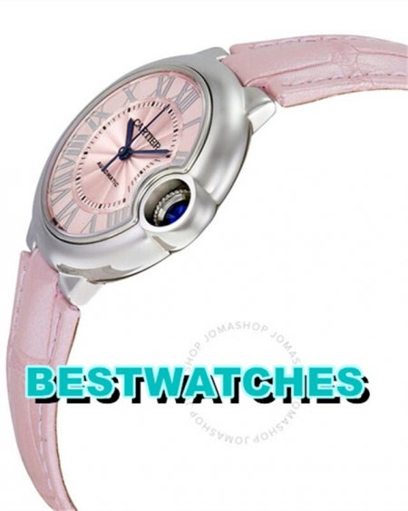 Cartier China AAA Best USA Ballon Bleu Automatic Pink WSBB0002 - 33MM