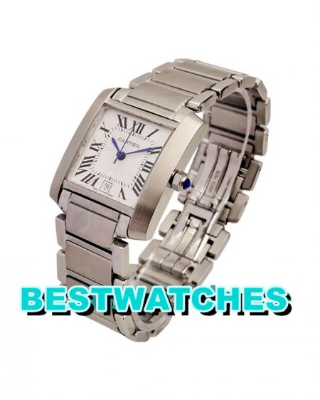 Cartier China AAA Best USA Replica Tank Francaise W51002Q3 - 28 MM