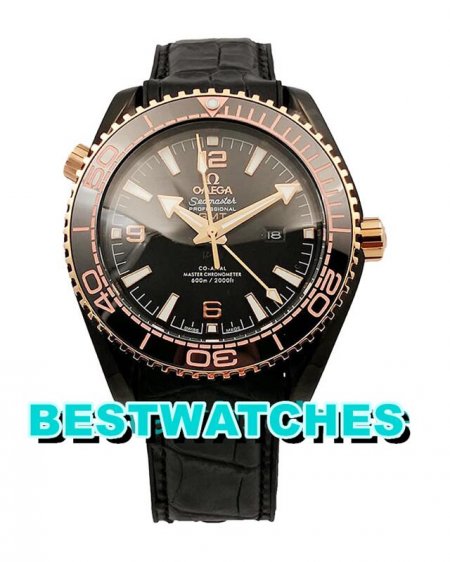 AAA Omega Replica Watches Seamaster Planet Ocean 215.63.46.22.01.001 - 44.5 MM