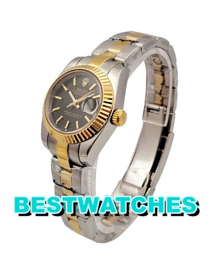 Cheap AAA Rolex Replica Best China Replica Lady-Datejust 69173 - 26 MM