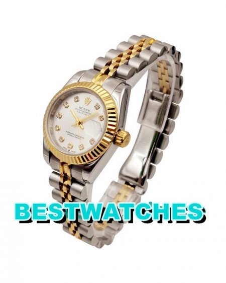Cheap AAA Rolex Replica Best China Replica Lady-Datejust 179173 - 26 MM