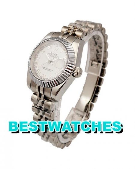 Cheap AAA Rolex Replica Best China Replica Lady-Datejust 179174 - 26 MM