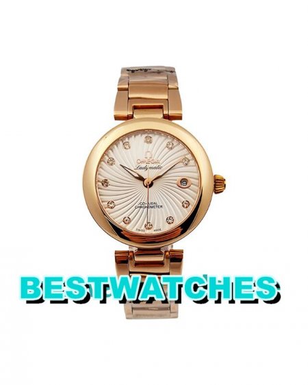 AAA Omega Replica Watches De Ville Ladymatic 425.60.34.20.55.001 - 34 MM
